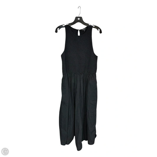 Dress Casual Maxi By Madewell In Black, Size: L