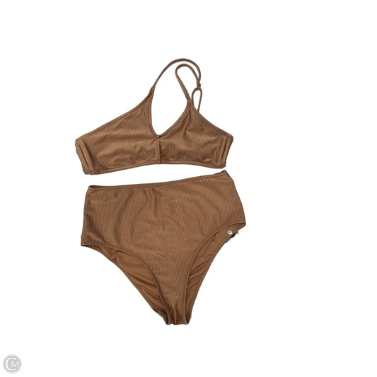 Swimsuit 2pc By Aerie In Brown, Size: L
