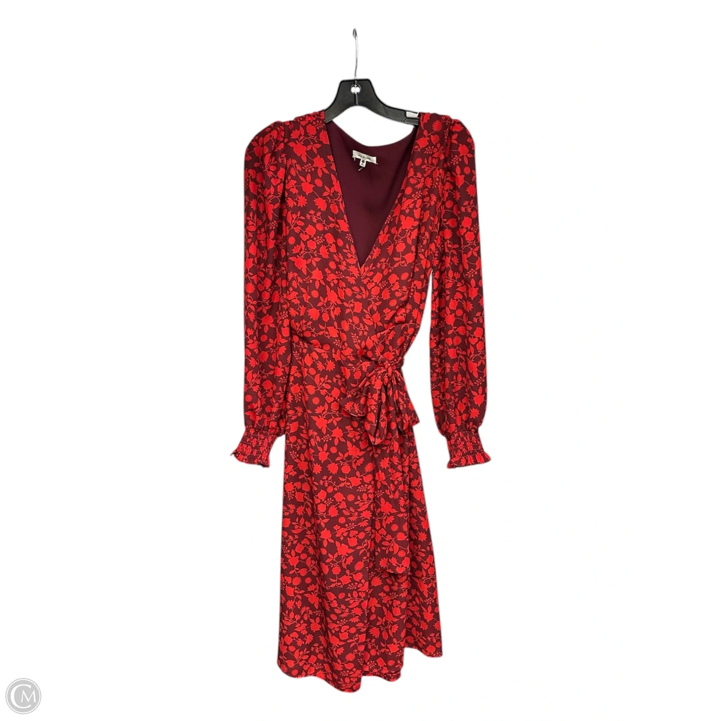 Dress Party Midi By Max Studio In Red, Size: L