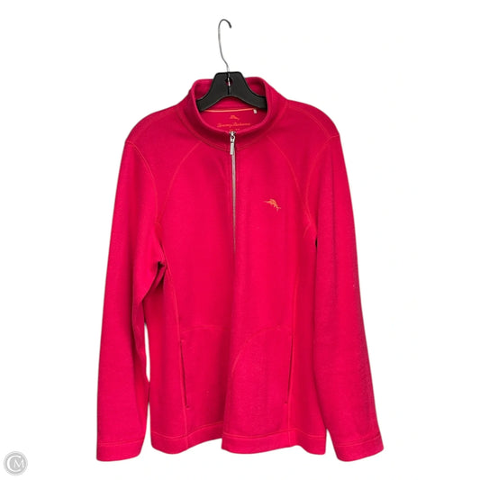 Jacket Fleece By Tommy Bahama In Pink, Size: Xl