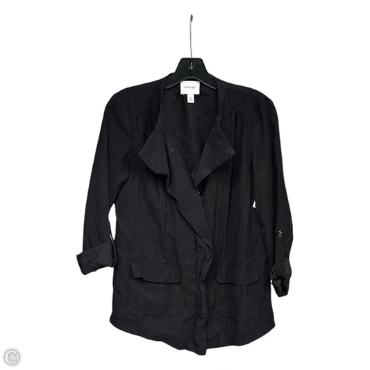 Jacket Puffer & Quilted By Nine West In Black, Size: Xs