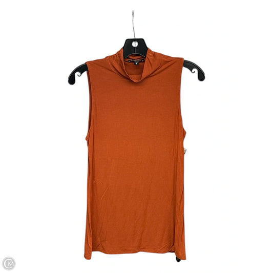 Top Sleeveless By Express In Orange, Size: M