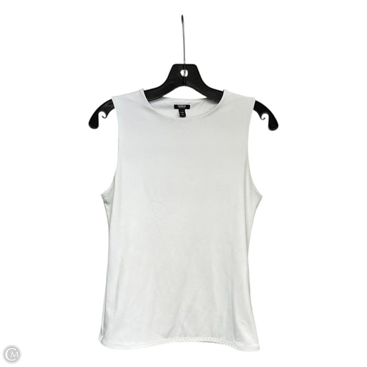 Top Sleeveless By Express In White, Size: M