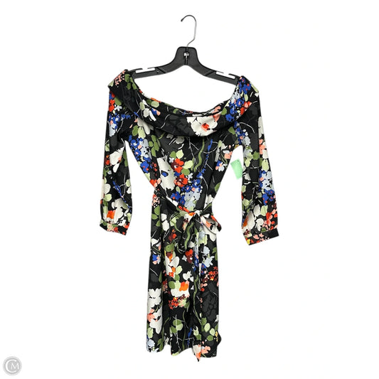 Dress Casual Midi By Banana Republic In Multi-colored, Size: Xs