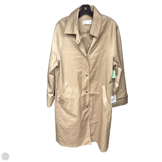 Coat Raincoat By Asos In Tan, Size: M