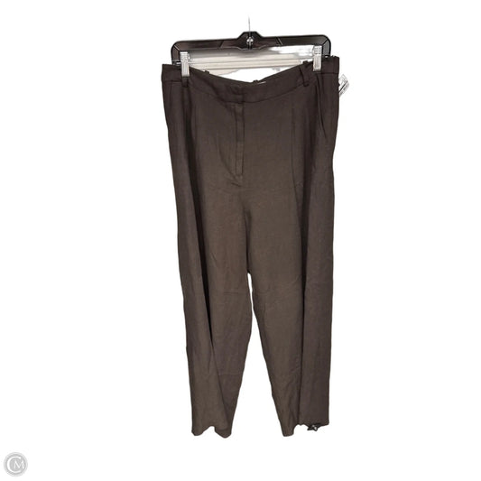 Pants Wide Leg By H&m In Brown, Size: 10