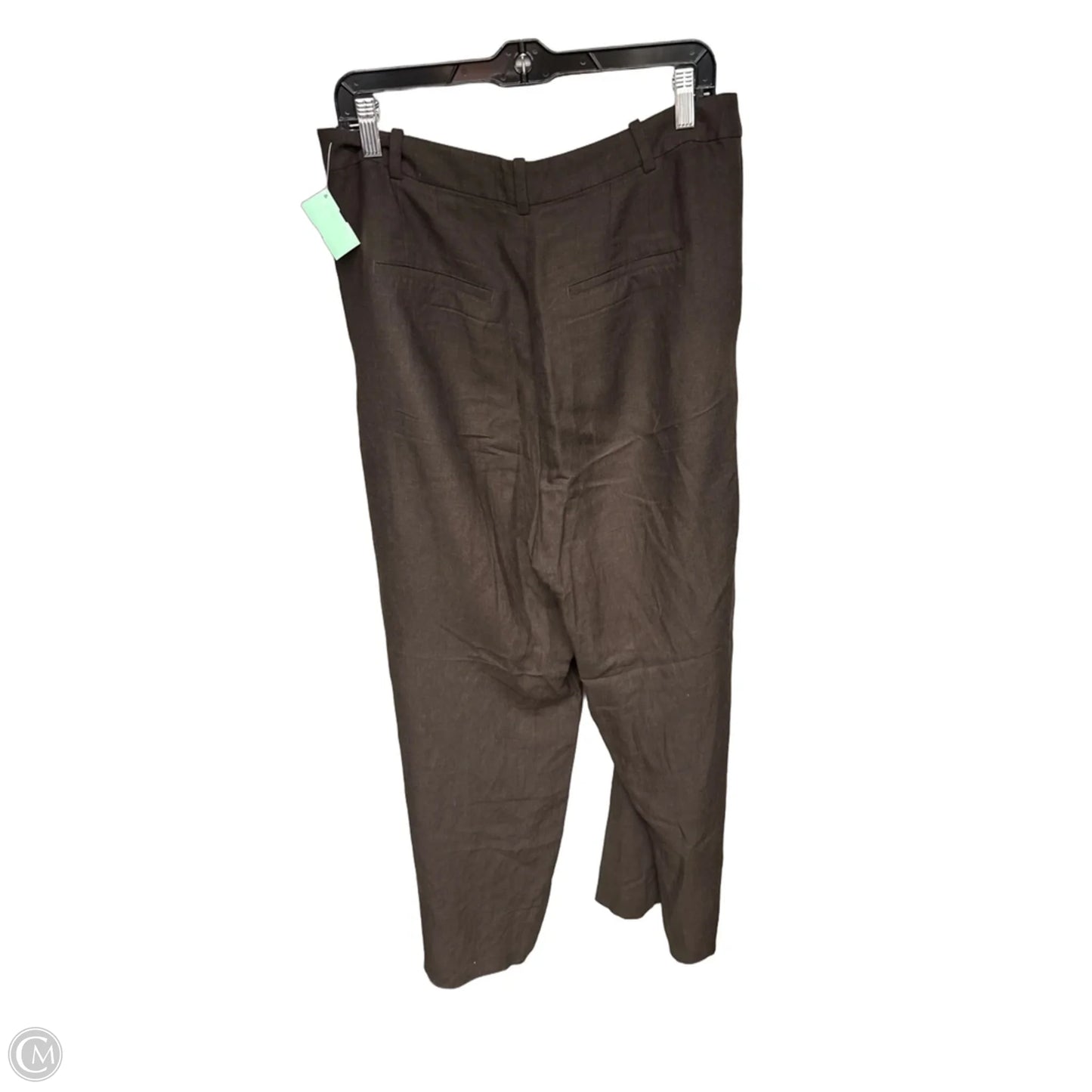 Pants Wide Leg By H&m In Brown, Size: 10