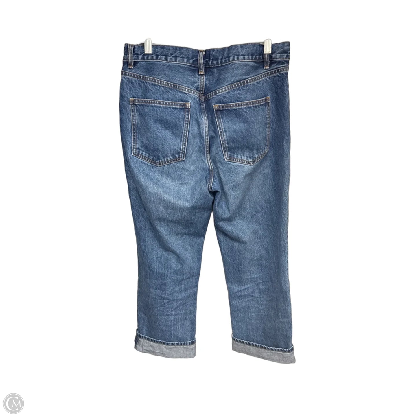 Jeans Straight By Cma In Blue Denim, Size: L