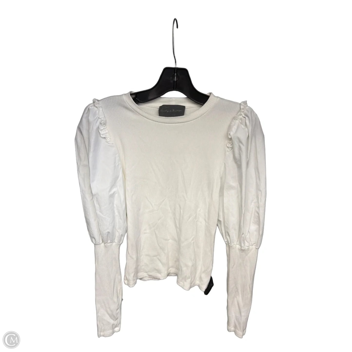 Top Long Sleeve By Sunday In Brooklyn In White, Size: Xs