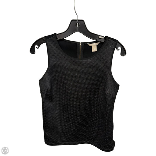 Top Sleeveless By Banana Republic In Black, Size: Xs