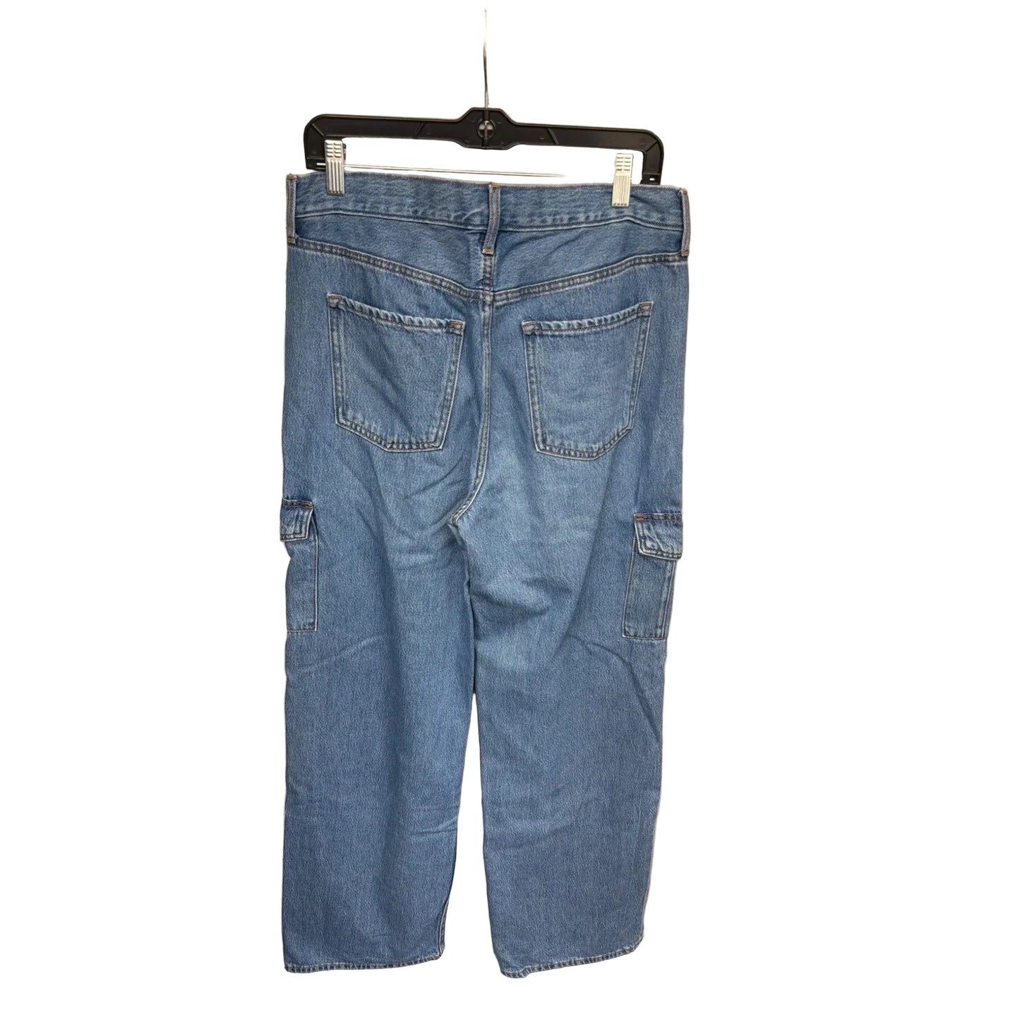 Jeans Wide Leg By Old Navy In Blue Denim, Size: 10l