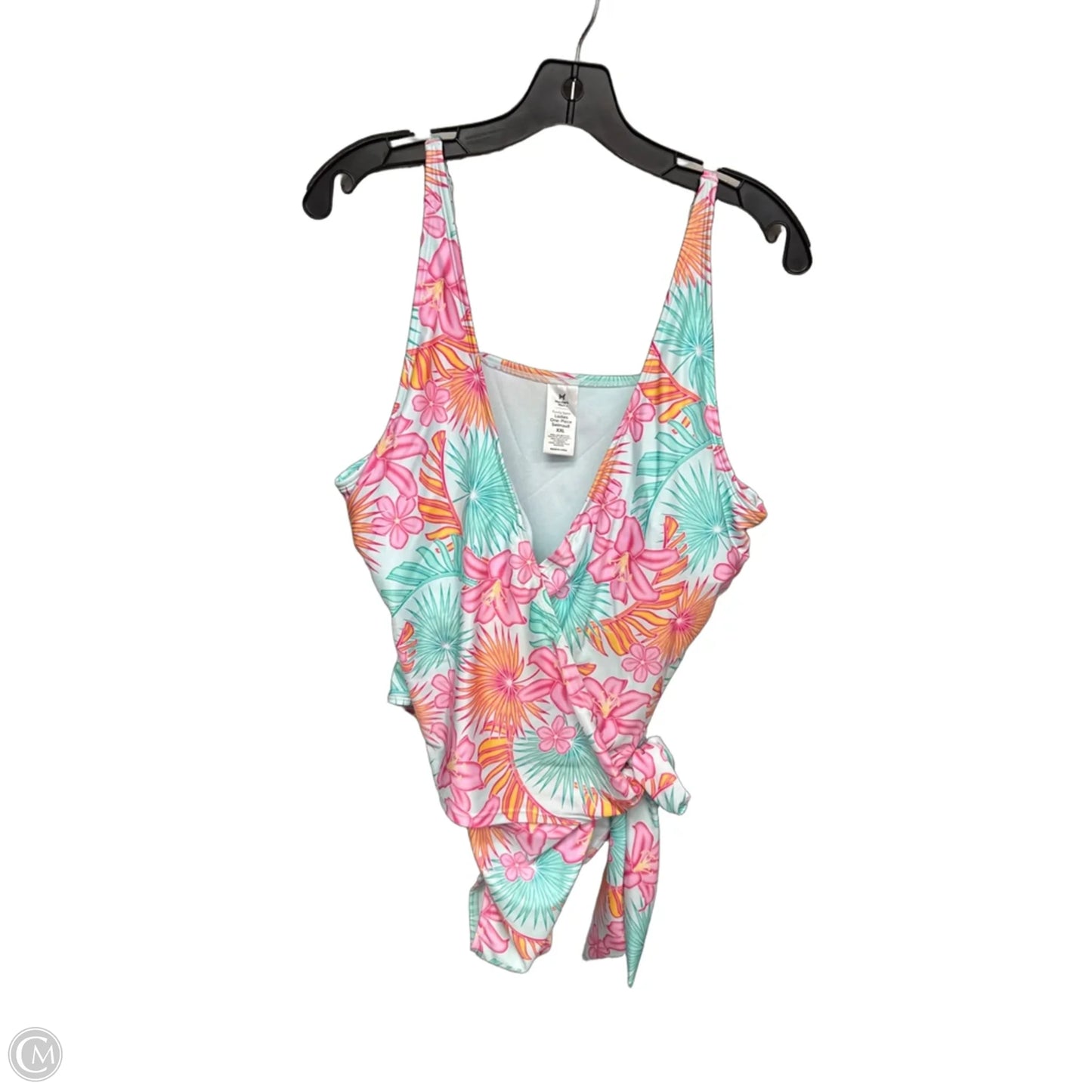 Swimsuit By Members Mark In Green & Pink, Size: Xxl