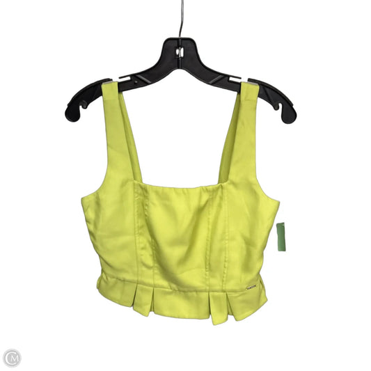 Top Sleeveless By Clothes Mentor In Green, Size: M
