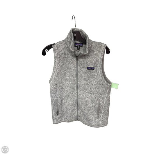 Vest Faux Fur & Sherpa By Patagonia In Grey, Size: M