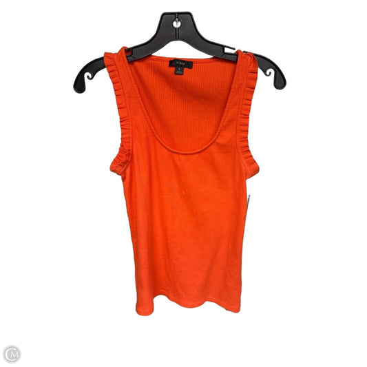 Tank Top By J. Crew In Orange, Size: S