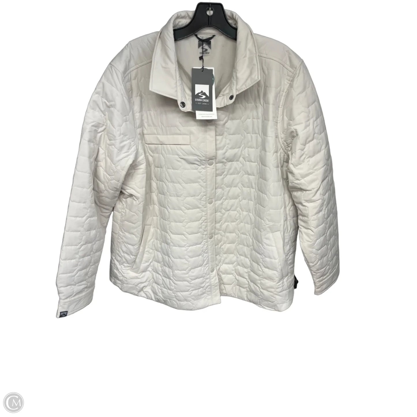 Coat Other By Cmc In Ivory, Size: 2x