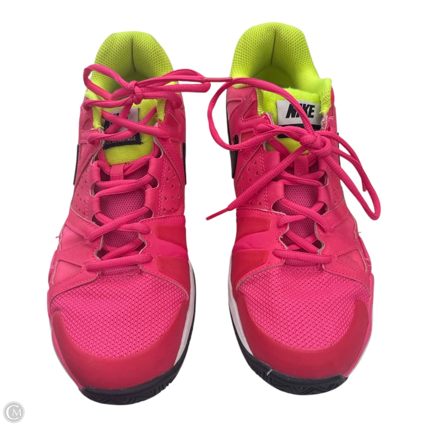 Shoes Athletic By Nike In Pink & Yellow, Size: 10