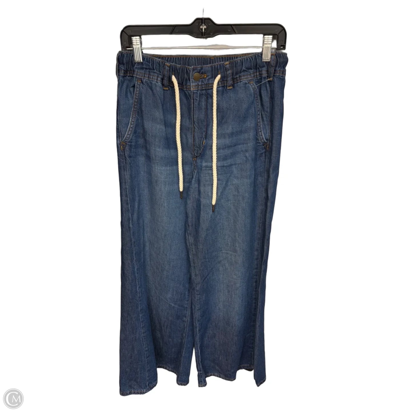 Jeans Wide Leg By Pilcro In Blue Denim, Size: S