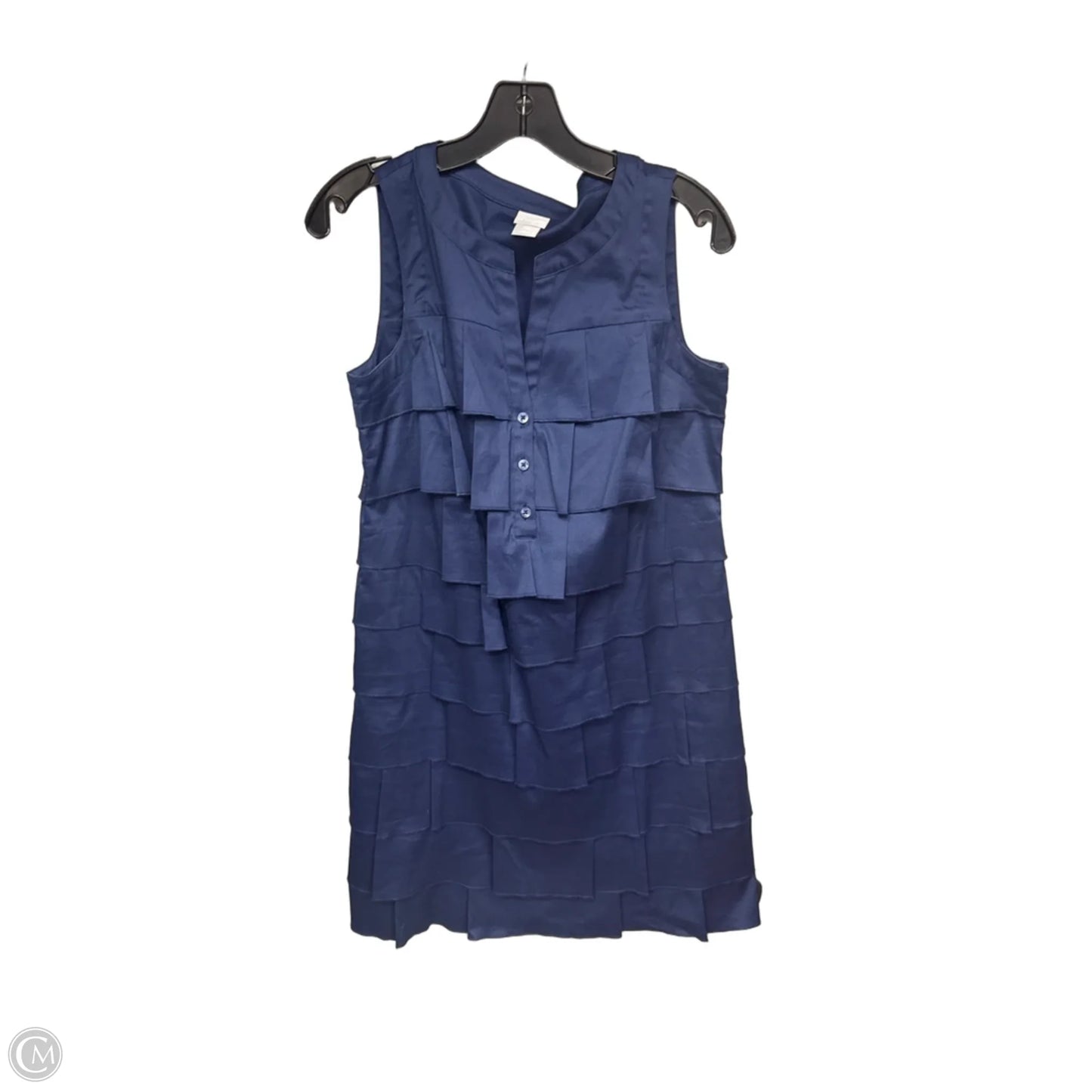 Dress Party Midi By Chicos In Navy, Size: 2