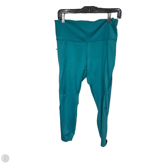Athletic Leggings By All In Motion In Teal, Size: Xl