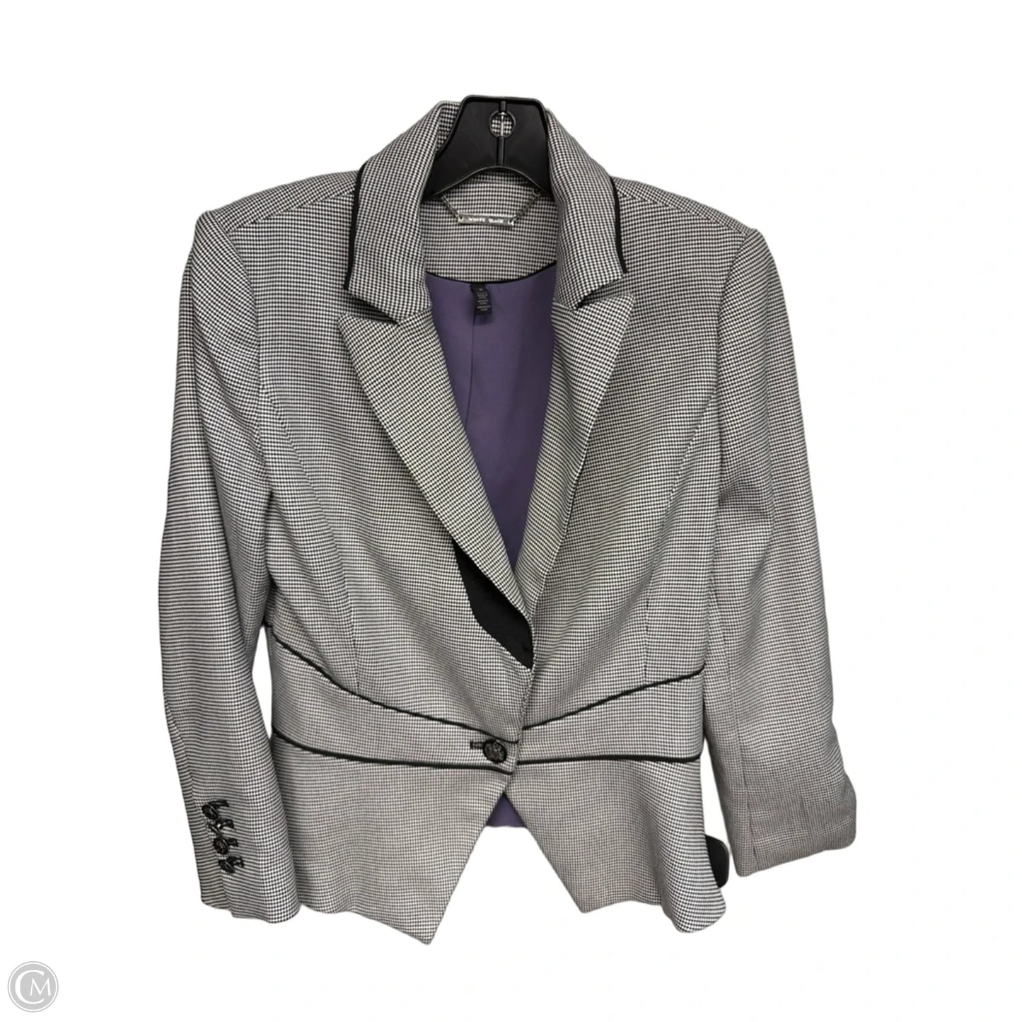 Blazer By White House Black Market In Black & White, Size: 6