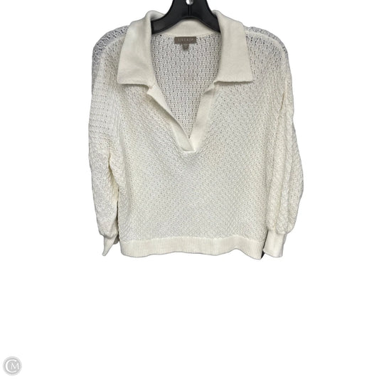 Sweater By Lilla P In Cream, Size: S
