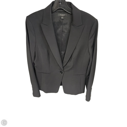 Blazer By Ann Taylor In Black, Size: 10