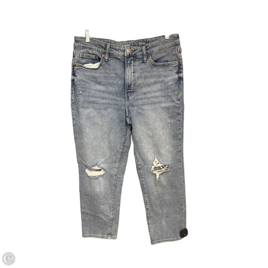 Jeans Straight By Old Navy In Blue Denim, Size: 8