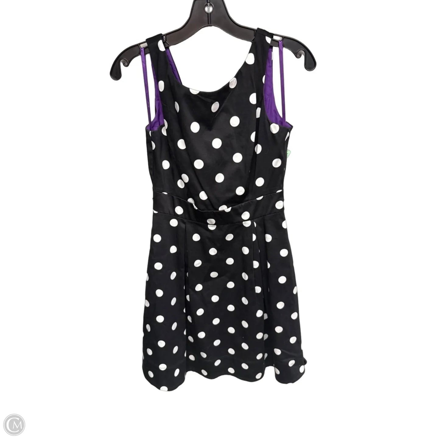 Dress Party Midi By White House Black Market In Polkadot Pattern, Size: 2