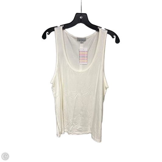 Top Sleeveless By Allison Joy In Cream, Size: Xl