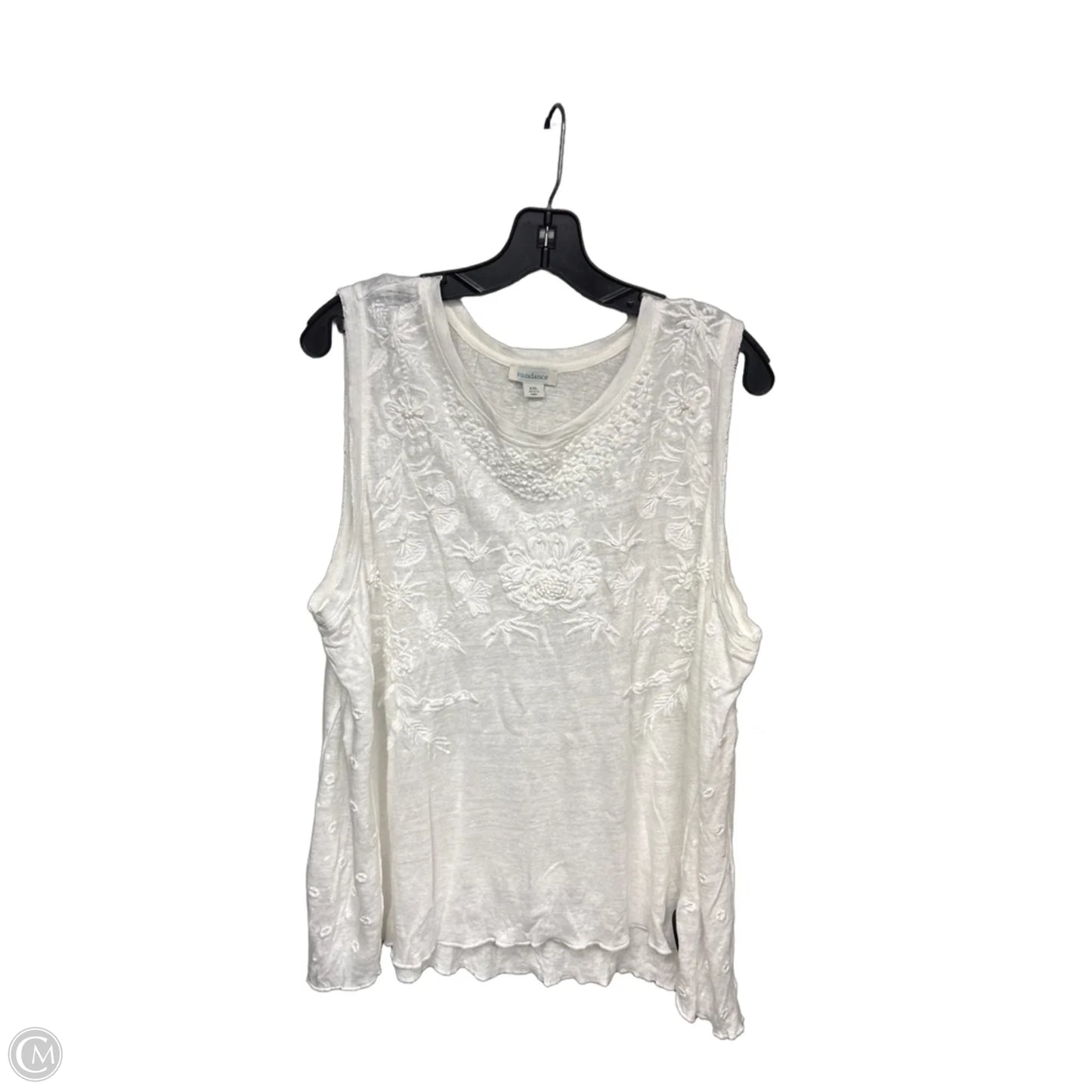 Top Sleeveless By Sundance In White, Size: Xxl