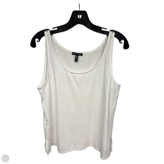Tank Top By Eileen Fisher In White, Size: S