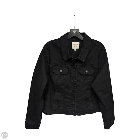 Jacket Denim By Torrid In Black Denim, Size: 3x