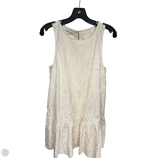 Dress Designer By Lafayette 148 In Cream, Size: S