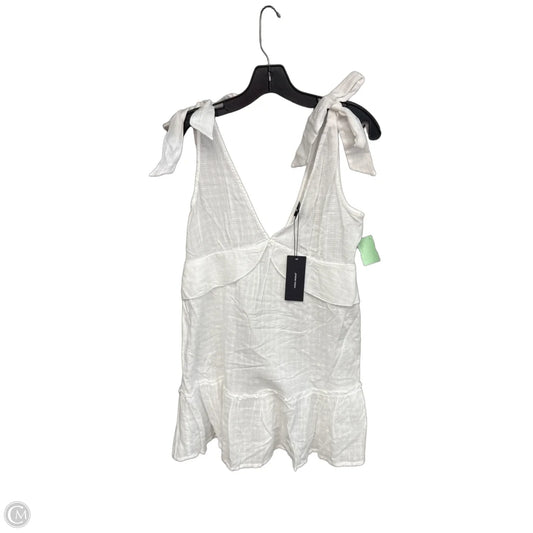 Dress Casual Midi By Vero Moda In White, Size: Xs