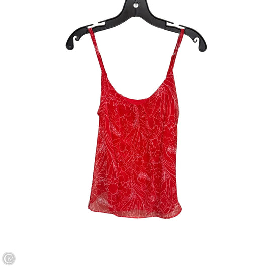 Top Sleeveless By New York And Co In Red, Size: S