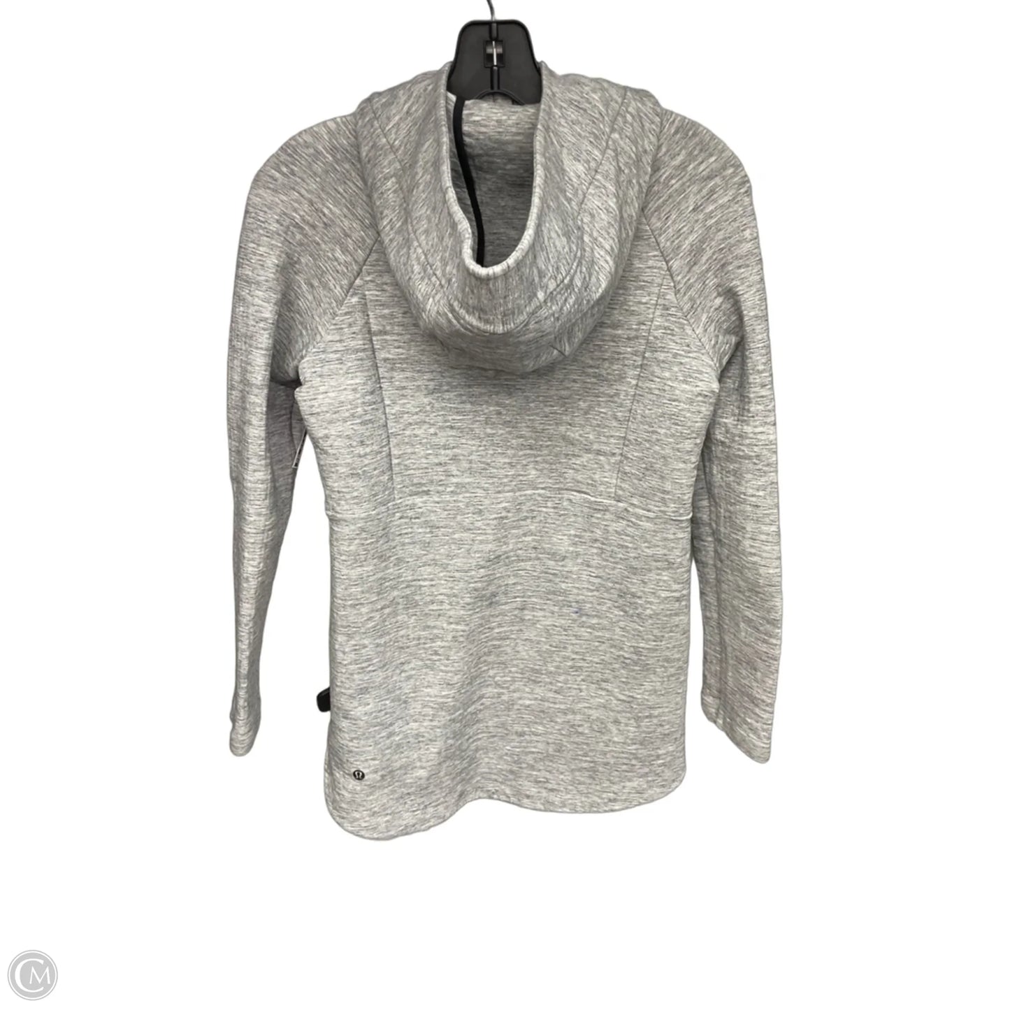 Jacket Fleece By Lululemon In Grey, Size: S