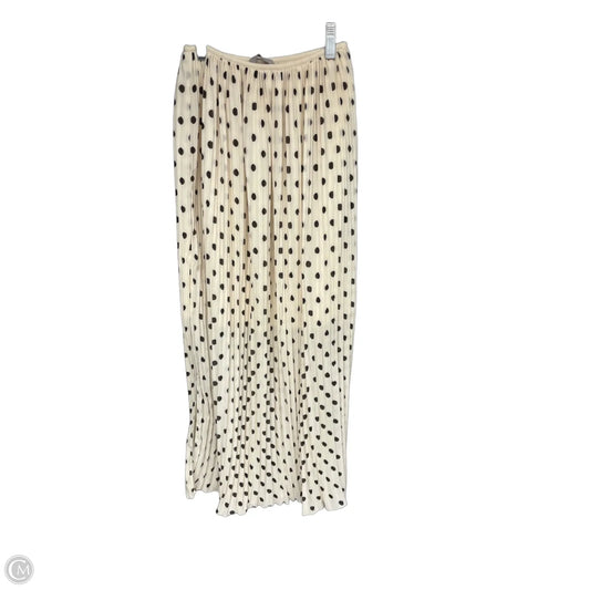 Skirt Maxi By H&m In Polkadot Pattern, Size: Xs