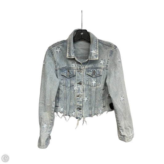 Jacket Denim By Veveret In Blue Denim, Size: S