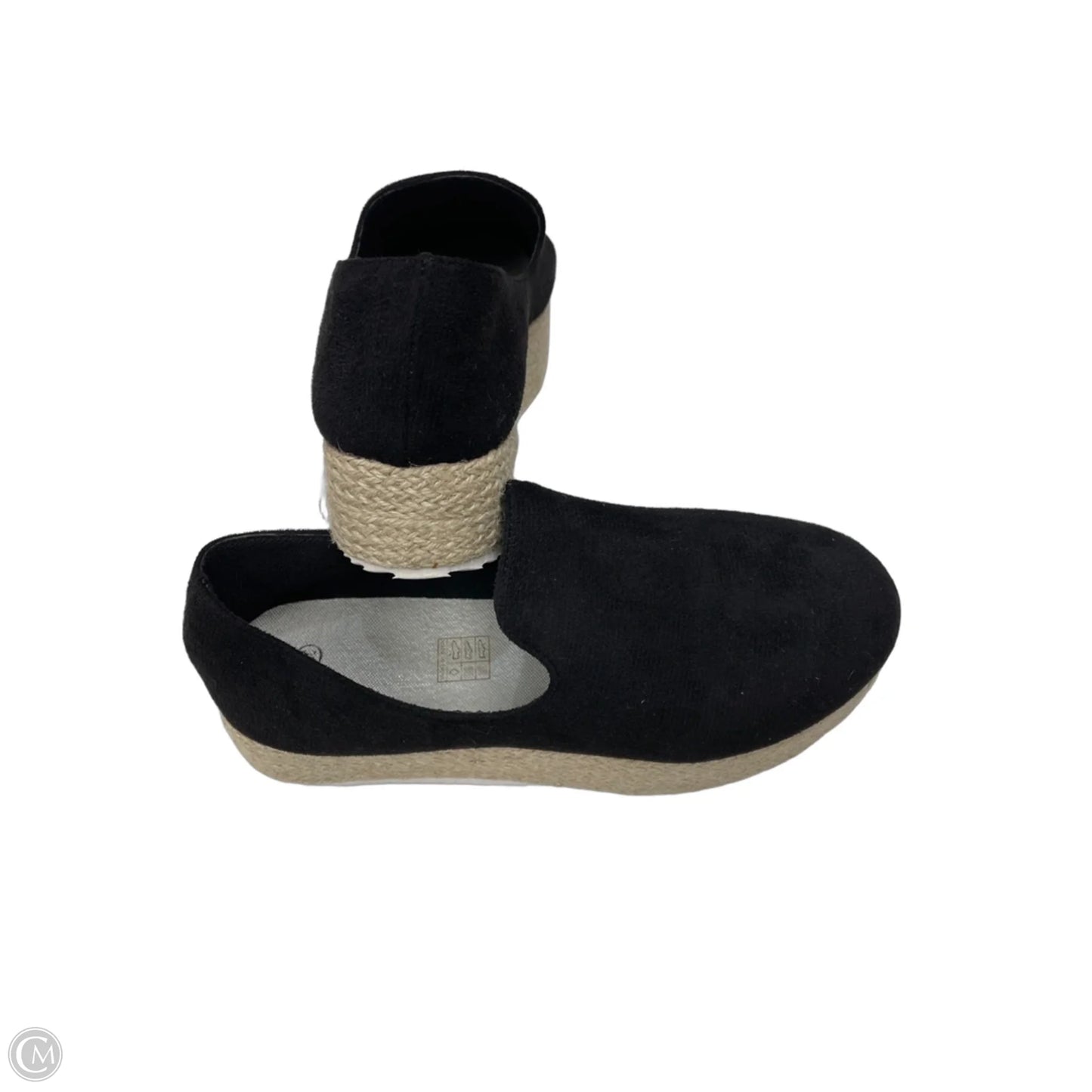 Shoes Heels Wedge By Clothes Mentor In Black