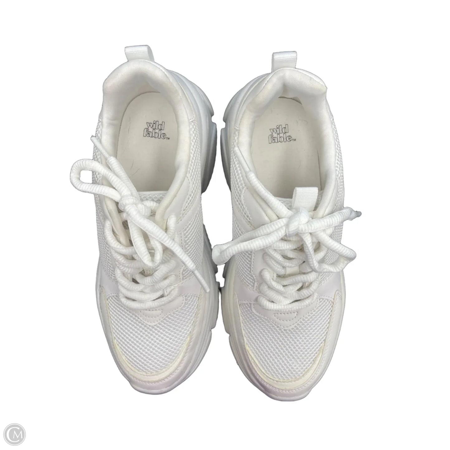 Shoes Athletic By Wild Fable In White, Size: 8.5