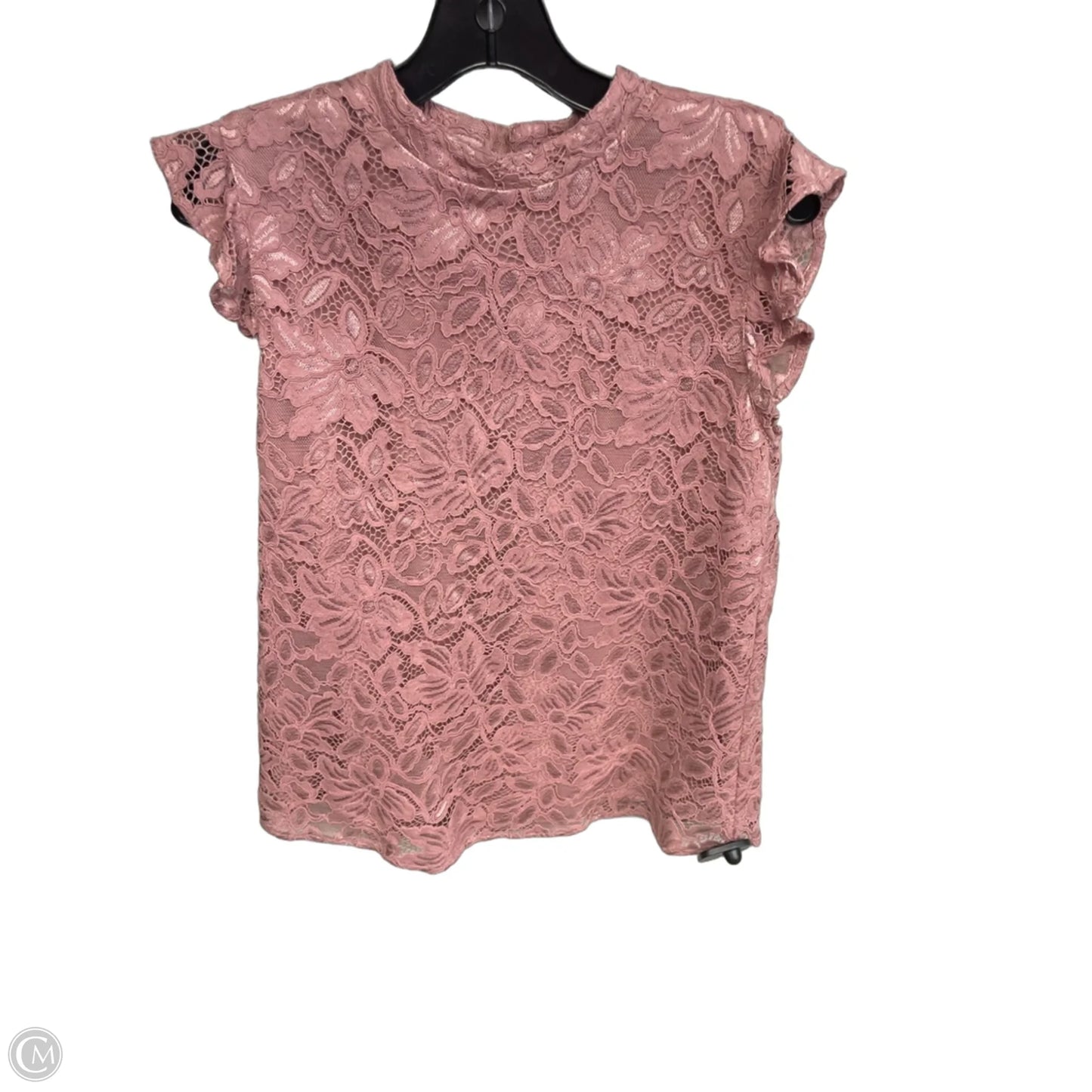 Top Sleeveless By Loft In Mauve, Size: S