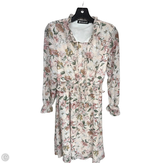 Dress Casual Maxi By Allegra K In Pink, Size: Xs