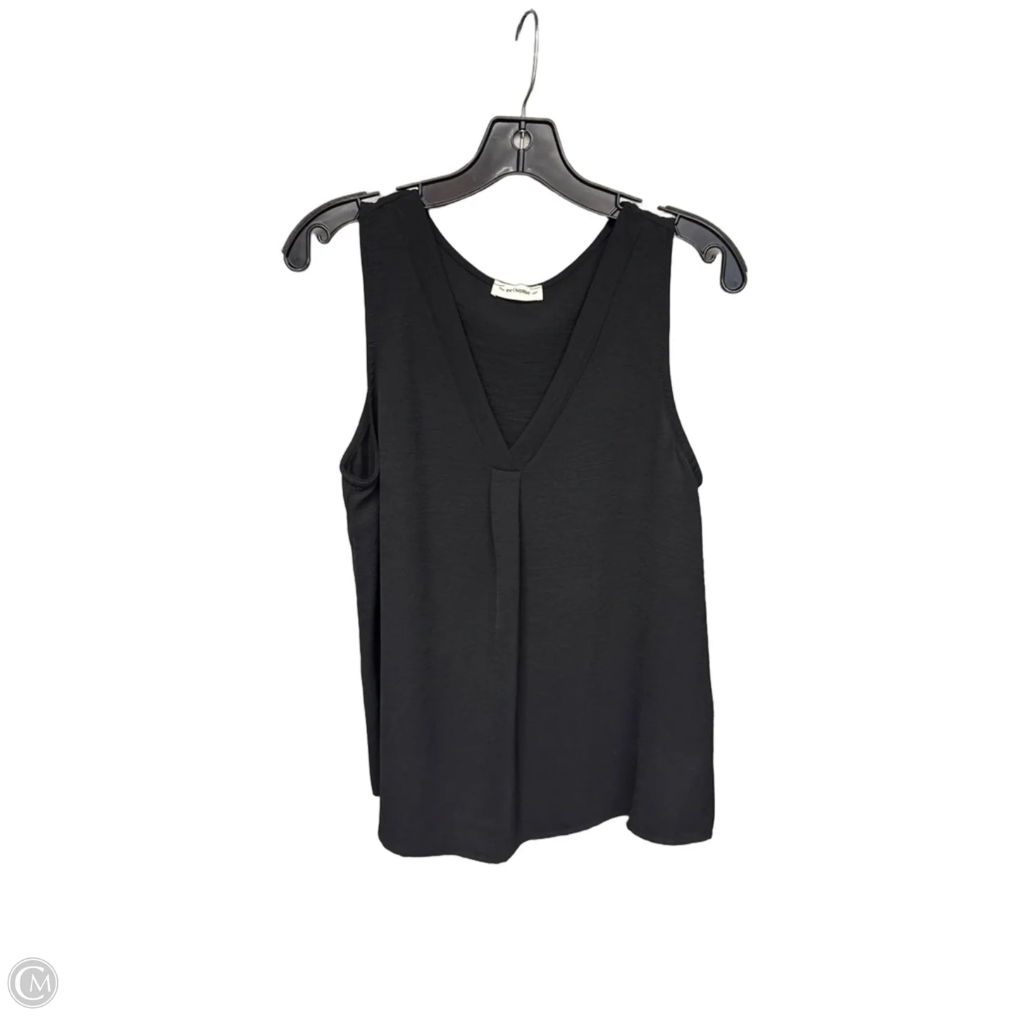 Top Sleeveless By Ee Some In Black, Size: M