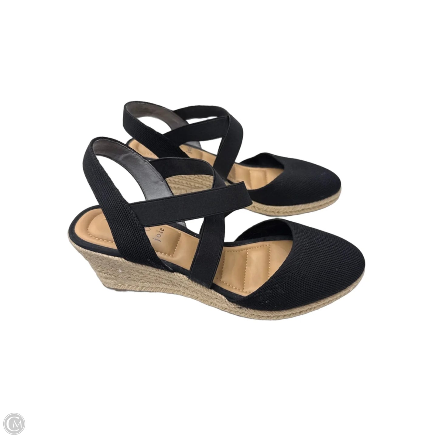Shoes Heels Wedge By Joie In Black, Size: 9