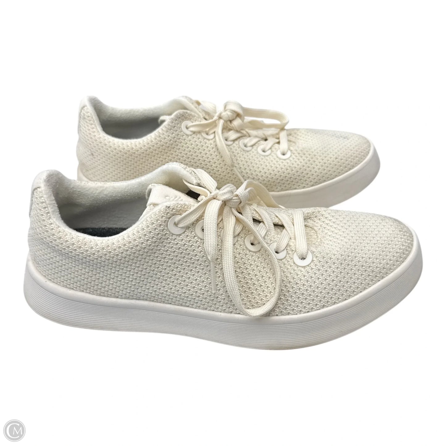 Shoes Sneakers By Clothes Mentor In Cream, Size: 9.5