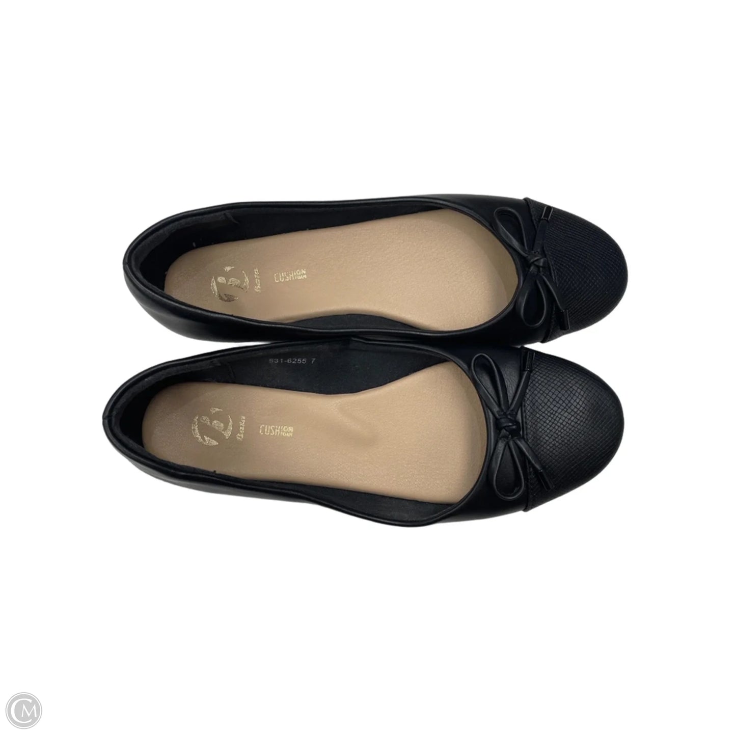 Shoes Flats By Clothes Mentor In Black, Size: 7
