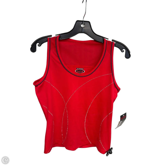 Athletic Tank Top By Bolle In Red, Size: S