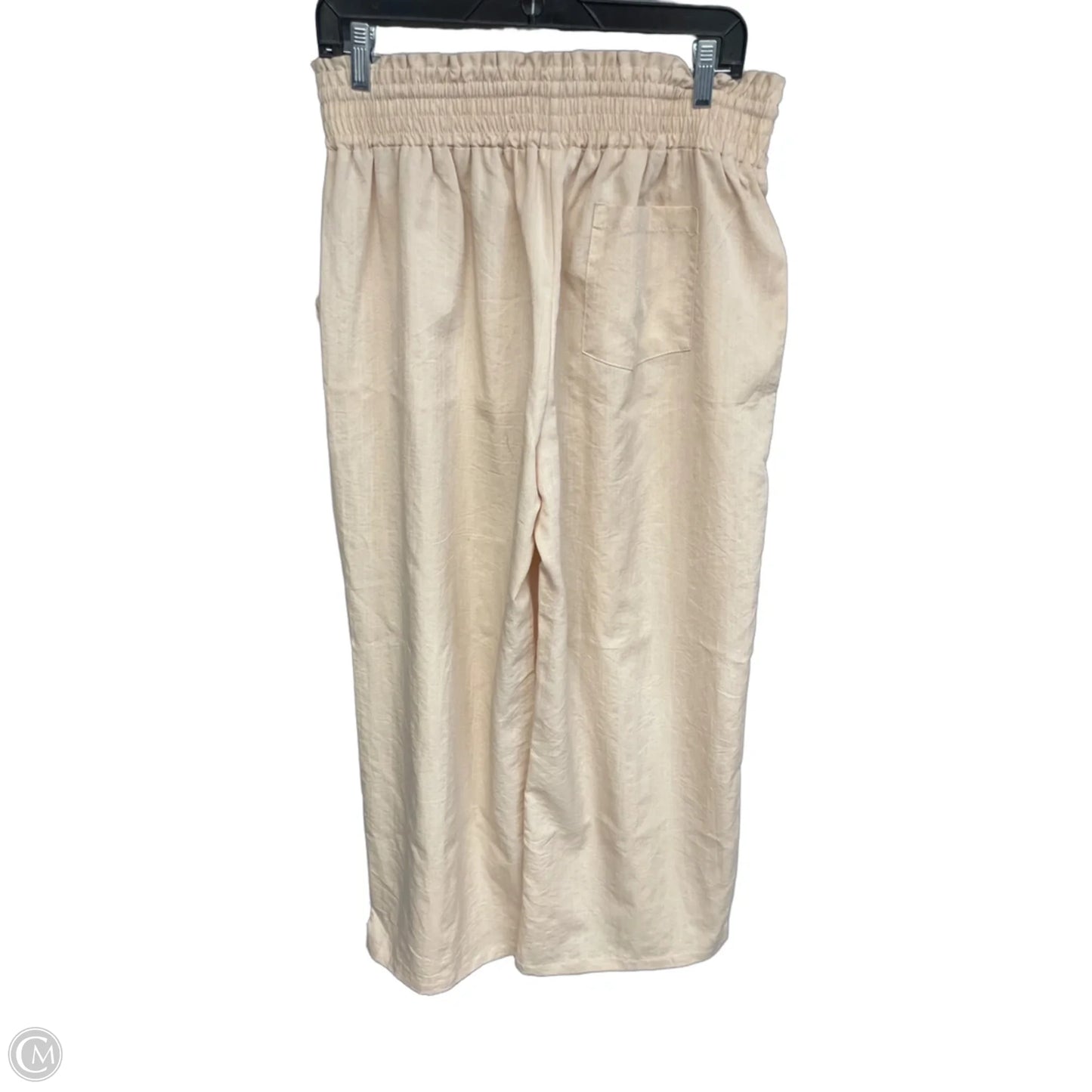 Pants Lounge By Clothes Mentor In Cream, Size: Xl