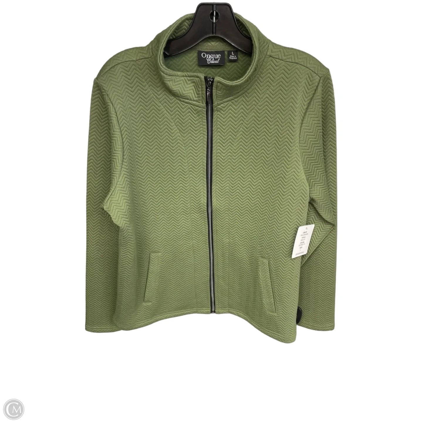 Jacket Utility By Onque In Green, Size: L